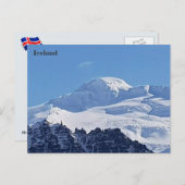 アイスランド、ハバナダルシュンジュクル角錐体峰 ポストカード (正面/裏面)