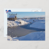 アイスランド – ハフナルフジョルズア ポストカード (正面/裏面)