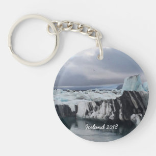 アイスランド-パーソナライズなkeychain キーホルダー