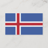 アイスランド-ビジネス 名刺 (裏面)