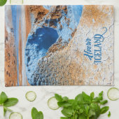 アイスランド，ヘベリル キッチンタオル (折り畳み)