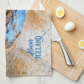 アイスランド，ヘベリル キッチンタオル (四つ折り)