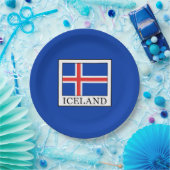 アイスランド ペーパープレート (パーティー)