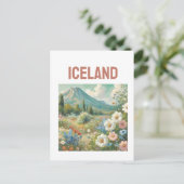 アイスランド ポストカード (スタンド正面)