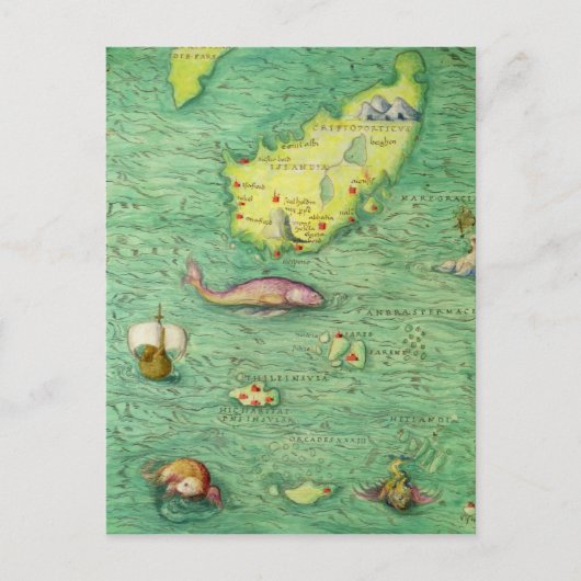 アイスランド ポストカード (正面)