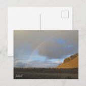 アイスランド ポストカード (正面/裏面)