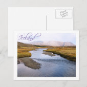 アイスランド ポストカード (正面/裏面)