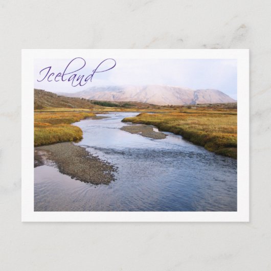 アイスランド ポストカード (正面)