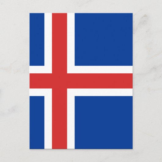 アイスランド ポストカード (正面)