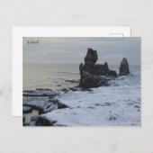 アイスランド ポストカード (正面/裏面)