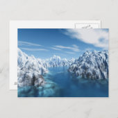 アイスランド ポストカード (正面/裏面)