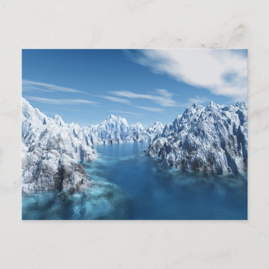 アイスランド ポストカード (正面)