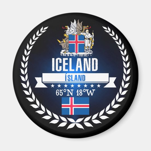 アイスランド マグネット (正面)