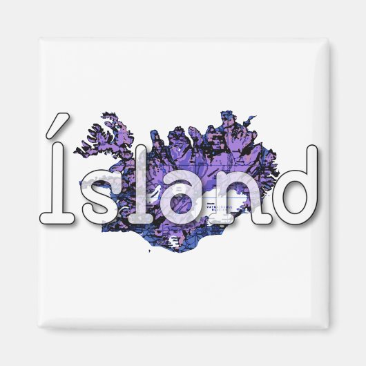 アイスランド マグネット (正面)