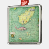 アイスランド メタルオーナメント (左)