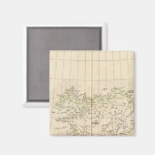 アイスランド、ヨーロッパ マグネット (正面/裏面)