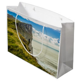 アイスランド，ラトラバジャルクリフ ラージペーパーバッグ