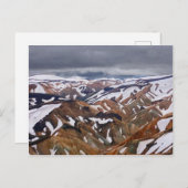 アイスランド，ランドマンナロガー ポストカード (正面/裏面)