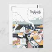 アイスランド、レイキャビク ポストカード (正面/裏面)