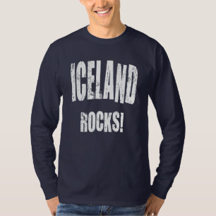 アイスランド·ロックズ! Tシャツ