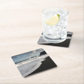 アイスランド。南。ビク·イ·ミルダル スクエアペーパーコースター (インサイチュ)