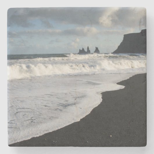 アイスランド。南。ビク·イ·ミルダル ストーンコースター (正面)