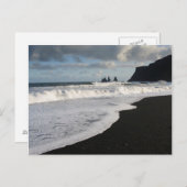 アイスランド。南。ヴィク・イ・ミルダル ポストカード (正面/裏面)