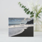 アイスランド。南。ヴィク・イ・ミルダル ポストカード (スタンド正面)