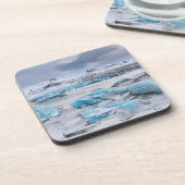 アイスランド、氷河氷景 コースター (左側)