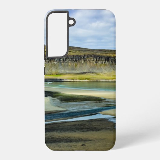 アイスランド 西部フィヨルド SAMSUNG GALAXYケース (裏面)