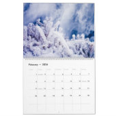 アイスランド: Ísのog Vatn (氷および水) カレンダー (2月 2026)