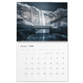 アイスランド: Ísのog Vatn (氷および水) カレンダー (1月 2026)