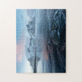 アイスランド| Stokksnes、Vestrahornのすばらしいライト ジグソーパズル (縦)