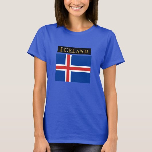 アイスランド Tシャツ (正面)