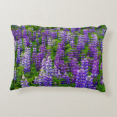 アイスランド。Vik i Myrdal.ルピネスの分野 アクセントクッション (裏面)