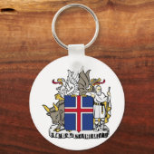 アイスランドISアイスランドコート キーホルダー (正面)