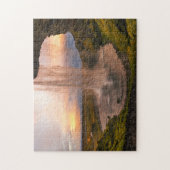 アイスランドSeljalandsfossの滝の眺め ジグソーパズル (縦)