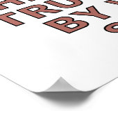 アイスランニングクリームポスター用おもしろい ポスター (角)