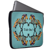 アイスランポップ・アートのド馬の芸術～トルトオン！  ラップトップスリーブ (正面右)