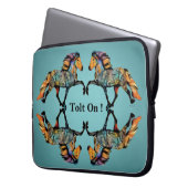 アイスランポップ・アートのド馬の芸術～トルトオン！  ラップトップスリーブ (正面左)