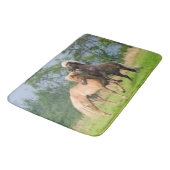 アイスラン遊ドの馬と飼育 バスマット (アングル)