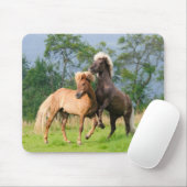アイスラン遊ドの馬と飼育 マウスパッド (マウス)