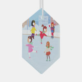 アイスリングや輪クリスマスオーナメント ガラスオーナメント (正面右)