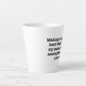 アイスル4マグからの思い カフェラテマグ (正面)