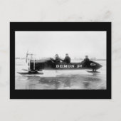 アイスレース、ダルス、1910年代 ポストカード (正面)