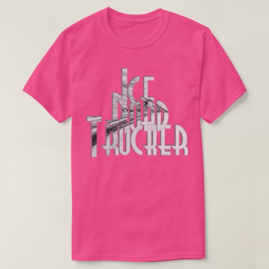アイスロードトラック運転手 Tシャツ (デザイン正面)