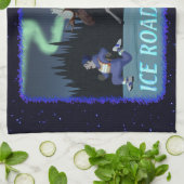 アイスロードランナー キッチンタオル (折り畳み)