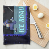 アイスロードランナー キッチンタオル (四つ折り)