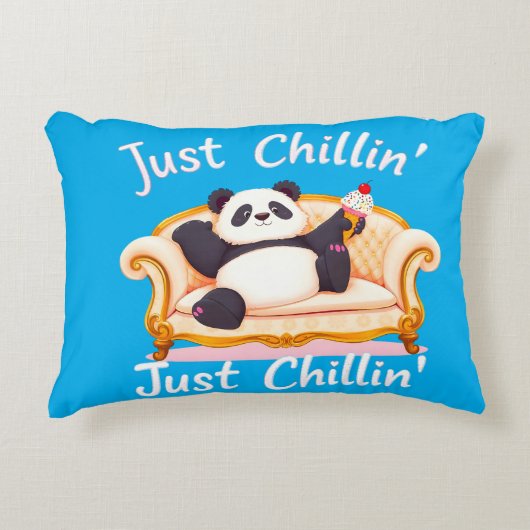 アイス保クリームで落ち着いてチリン アクセントクッション (正面)