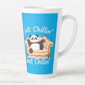 アイス保クリームで落ち着いてチリン カフェラテマグ (右)